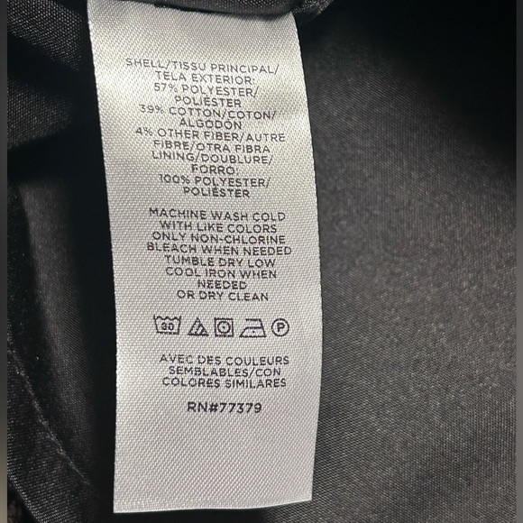 Ann Taylor Classic Geo Jacquard Flare Dress Black/Gold  Size 14 - Picture 12 of 15